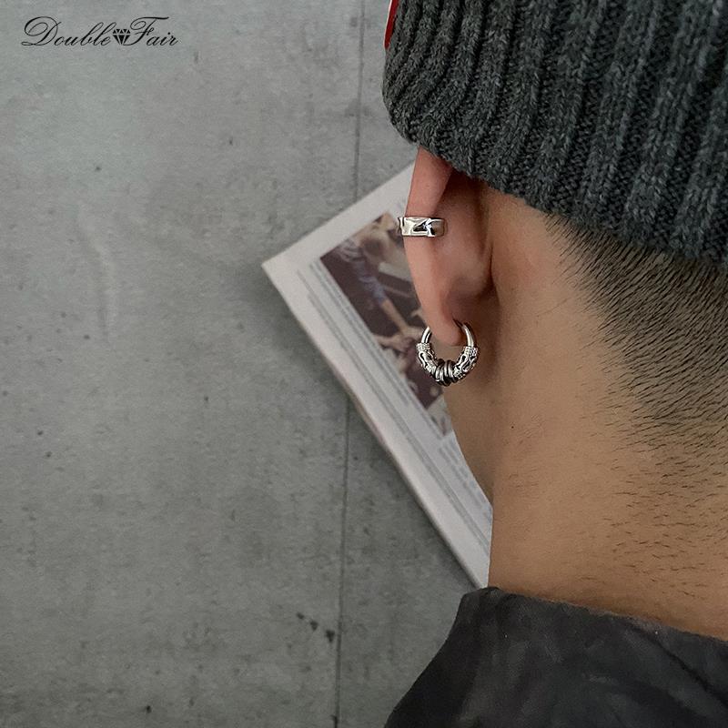 1 buah anting-anting lingkaran - Streetwear Brand Accessories ulasan dan harga