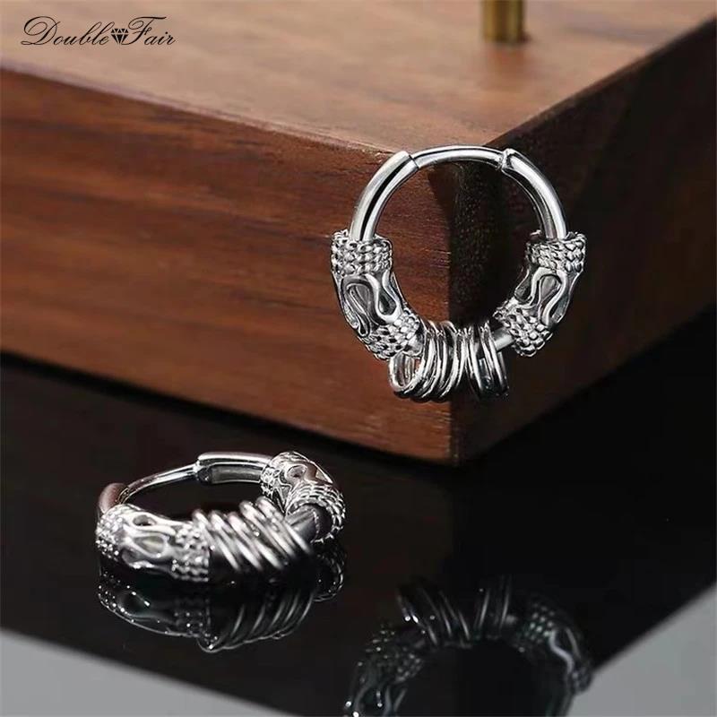 1 buah anting-anting lingkaran - Streetwear Brand Accessories ulasan dan harga