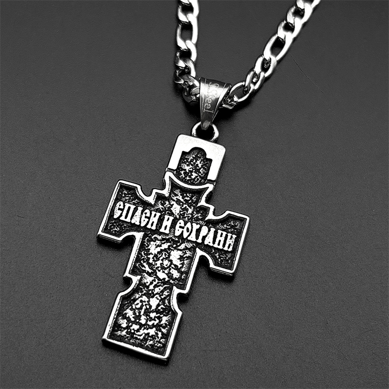 Kalung Liontin Salib Yesus Ort - Streetwear Brand Accessories ulasan dan harga