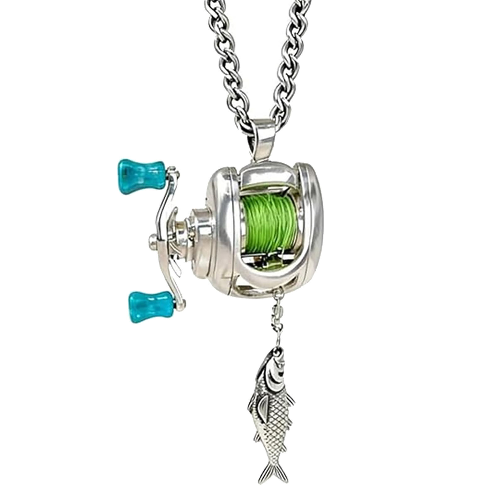 Set Cincin Kalung Liontin Reel - Streetwear Brand Accessories ulasan dan harga