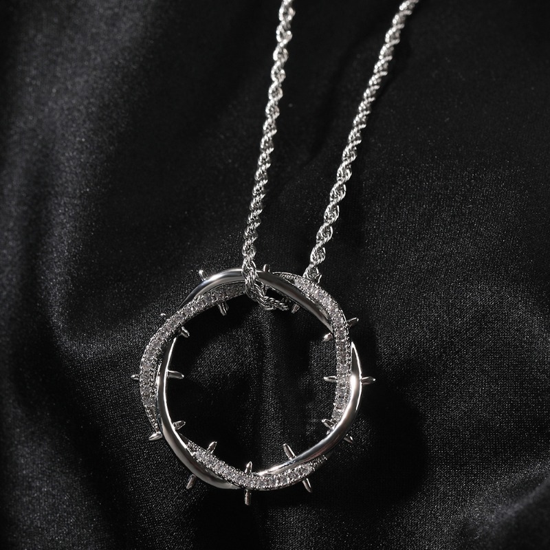 Kalung Liontin Mahkota Duri Re - Streetwear Brand Accessories ulasan dan harga